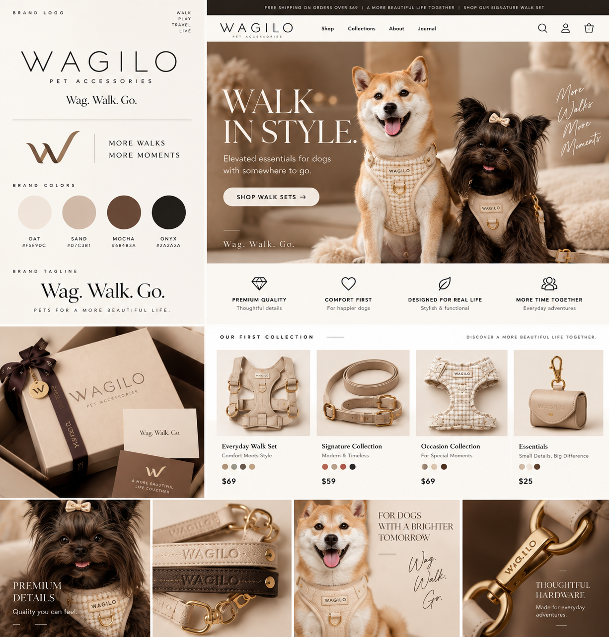 WAGILO Everyday Comfort Dog Harness